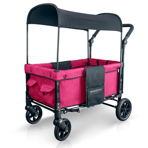 WonderFold W1 Multifunctional Double Stroller Wagon (2 Seater)