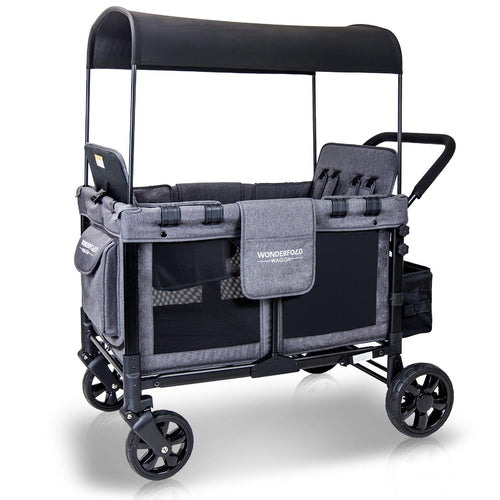 WonderFold W4 Multifunctional Quad Stroller Wagon (4 Seater)