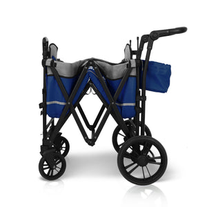 WonderFold X2 Pull & Push Double Stroller Wagon (2 Seater)