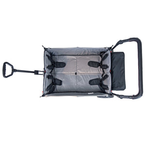 WonderFold X4 Pull & Push Quad Stroller Wagon (4 Seater)