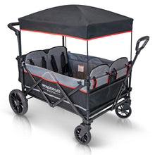 Load image into Gallery viewer, WonderFold X4 Pull &amp; Push Quad Stroller Wagon (4 Seater)