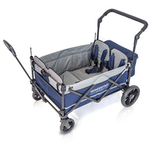 Load image into Gallery viewer, WonderFold X4 Pull &amp; Push Quad Stroller Wagon (4 Seater)