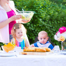 Load image into Gallery viewer, Wooden High Chair - Baby Table Chair , Portable &amp; Folding Clip Fast Hook