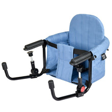 Load image into Gallery viewer, Wooden High Chair - Baby Table Chair , Portable &amp; Folding Clip Fast Hook