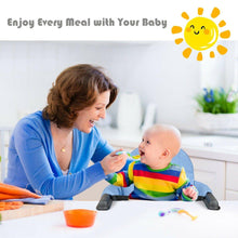 Load image into Gallery viewer, Wooden High Chair - Baby Table Chair , Portable &amp; Folding Clip Fast Hook