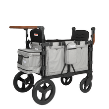 Load image into Gallery viewer, Keenz XC - Luxury Comfort Stroller Wagon 2 Passenger- Smoke