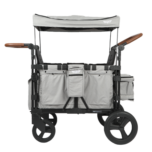Keenz XC - Luxury Comfort Stroller Wagon 2 Passenger- Smoke